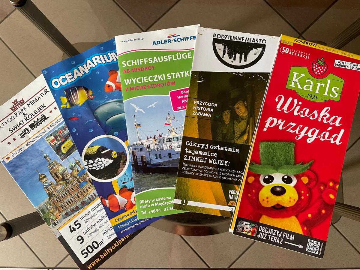 Willa Mira 200 Metrow Od Morza Miedzyzdroje Kültér fotó